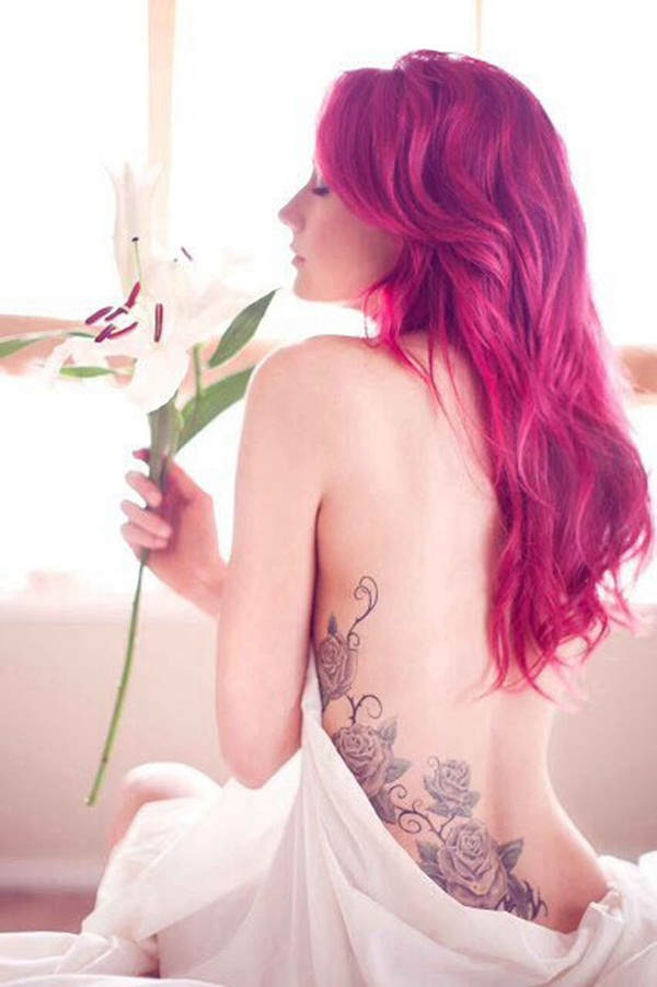 Rose Tattoo Designs for Girls42